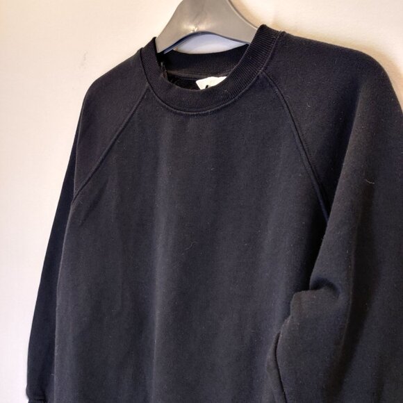 H&M Black Crewneck Long Sleeve Sweatshirt | XS - Picture 2 of 6